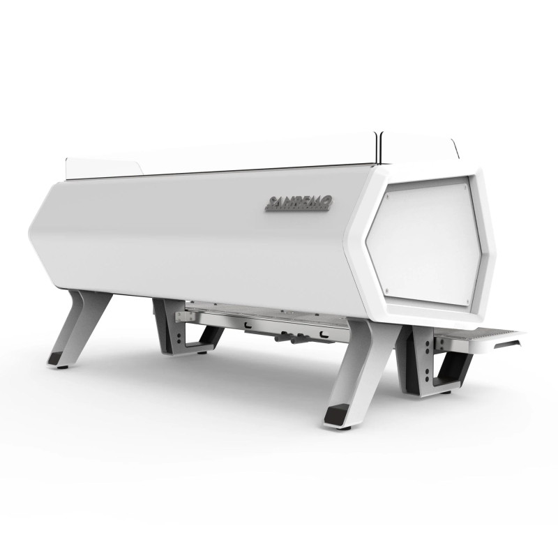 Sanremo D8 Two Group White Back Angled